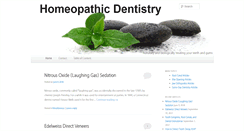 Desktop Screenshot of homeopathic-dentistry.com